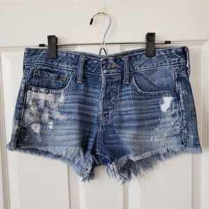 abercrombie: cutoff denim shorts